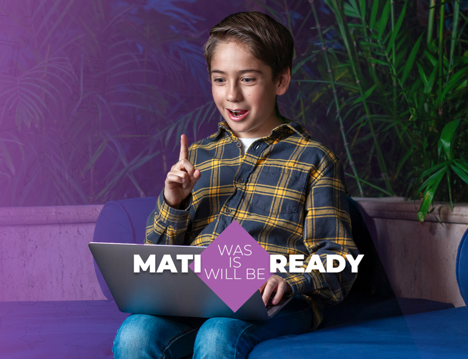 Student in the Elite Track Elementary program at Mati Online School