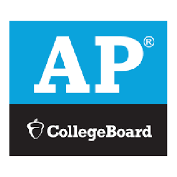 Advanced Placement logo: AP courses approved for fulfilling NCAA core academic requirements.